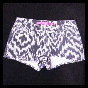 Tinseltown denim couture shorts